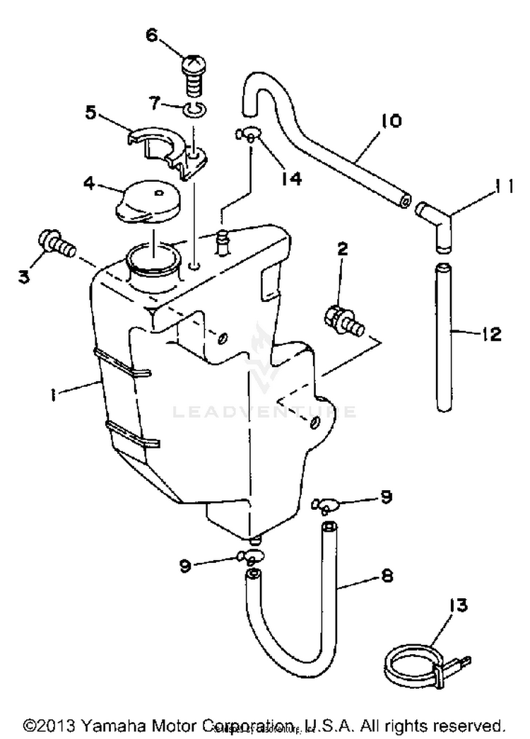 Oil Tank Schematic