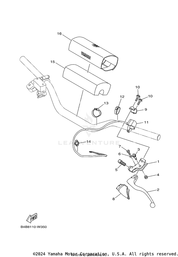 Handle Switch & Lever Schematic