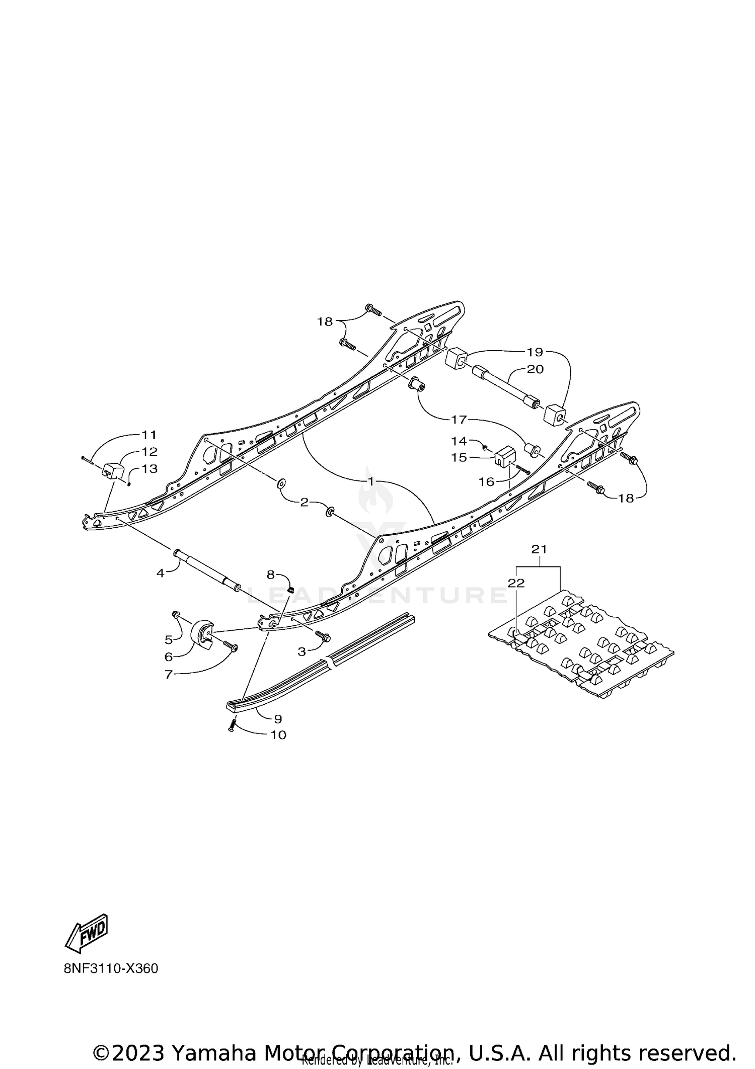 TRACK SUSPENSION 1