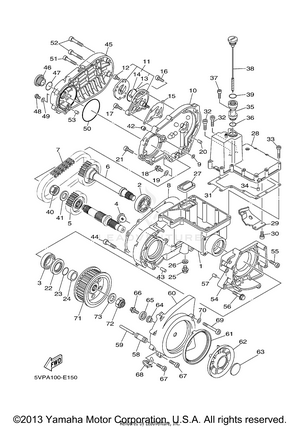 Middle Drive Gear Schematic