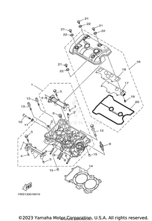 Cylinder Head Schematic