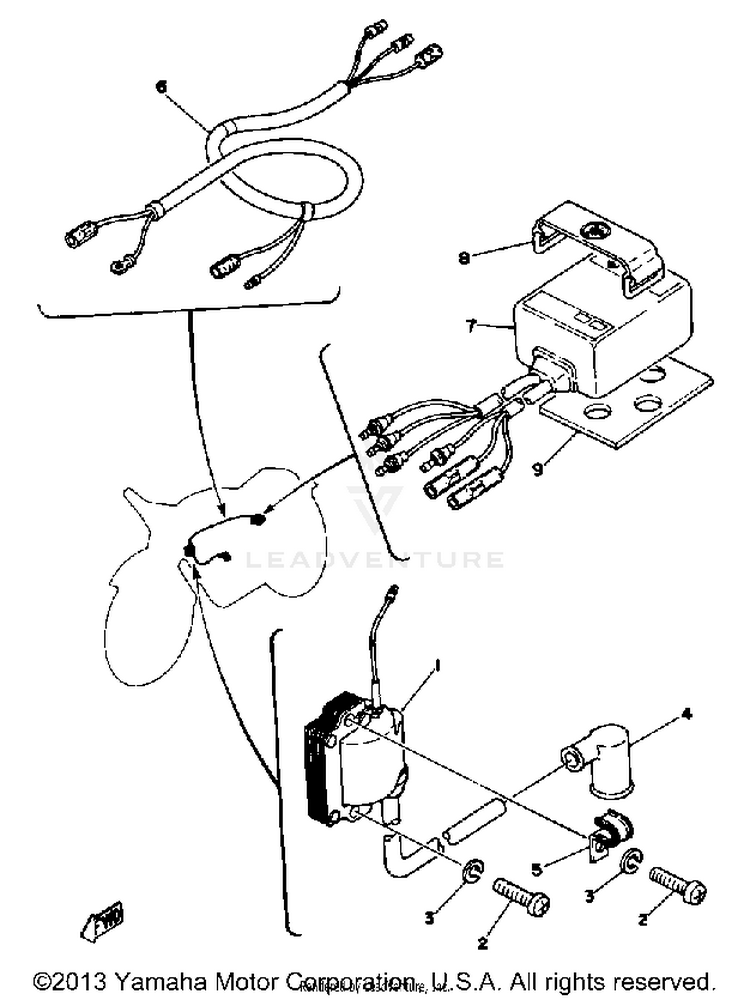 Electrical Yz400d E Schematic