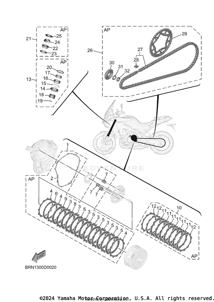 2 Maintenance Parts Kit Schematic