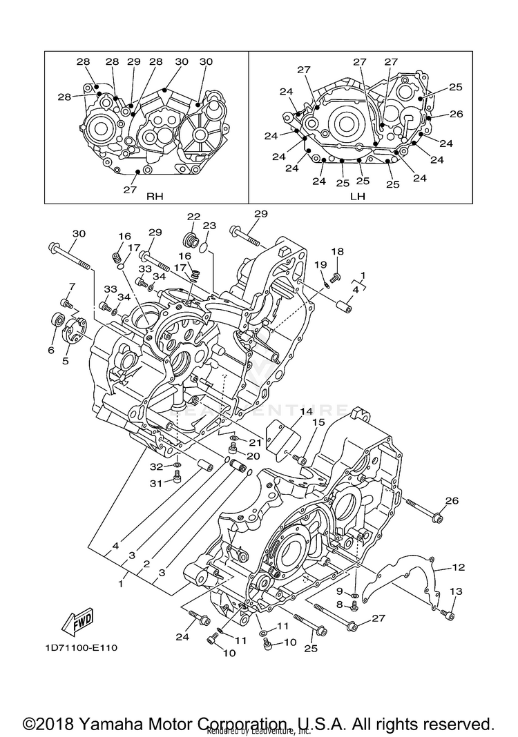 Crankcase Schematic