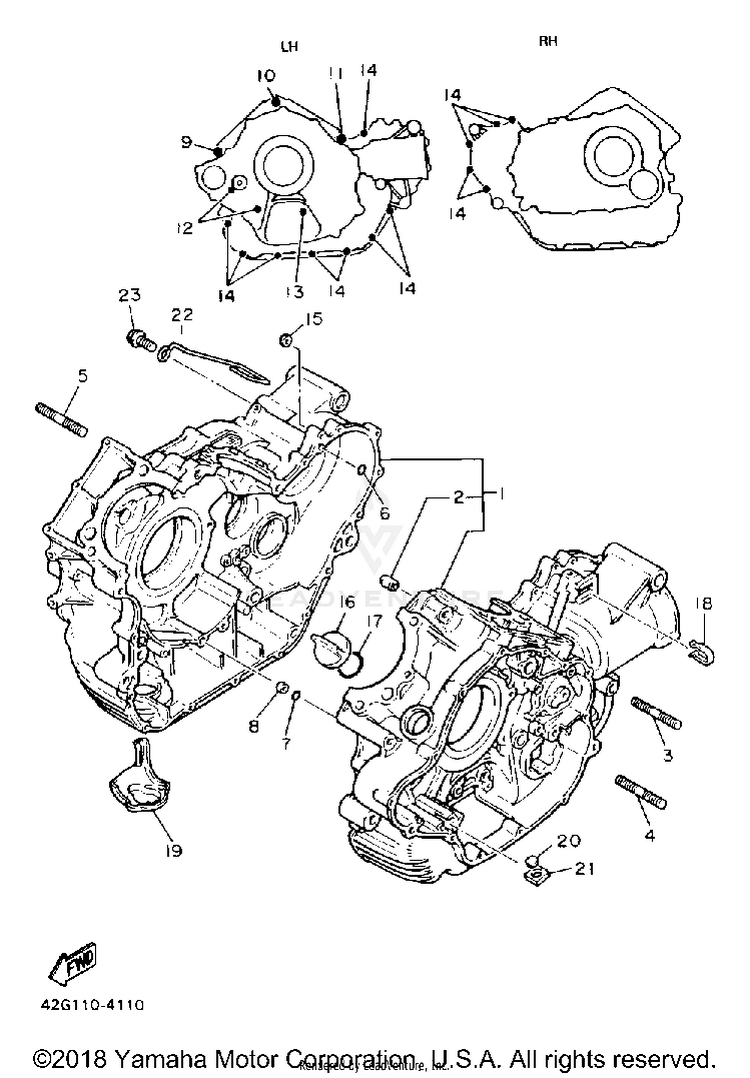 Crankcase Schematic
