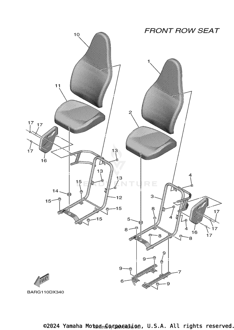 Seat Schematic