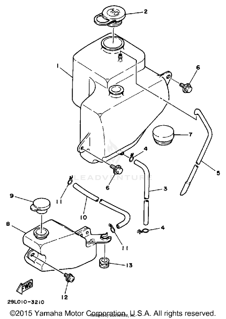Oil Tank Schematic