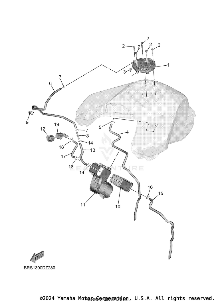 Fuel Tank 3 Schematic