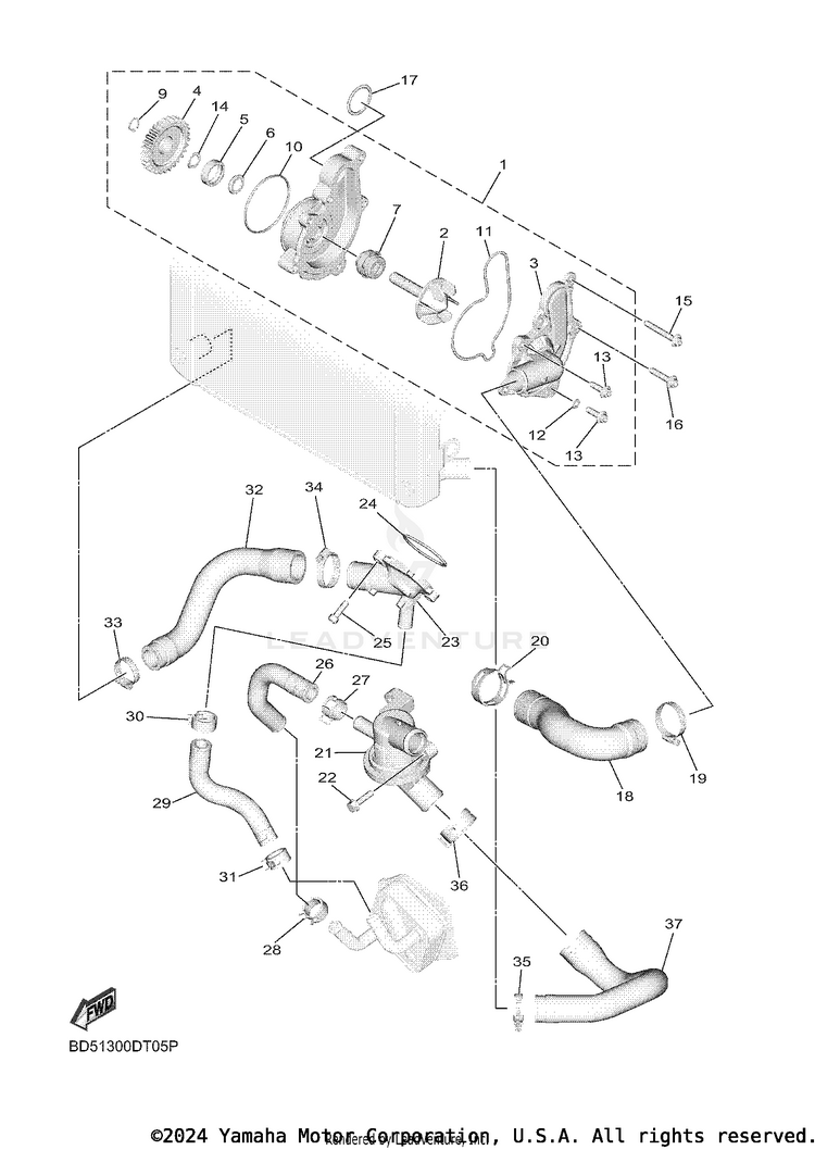 Water Pump Schematic