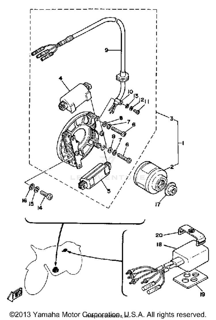 C - D - I - Magneto Schematic