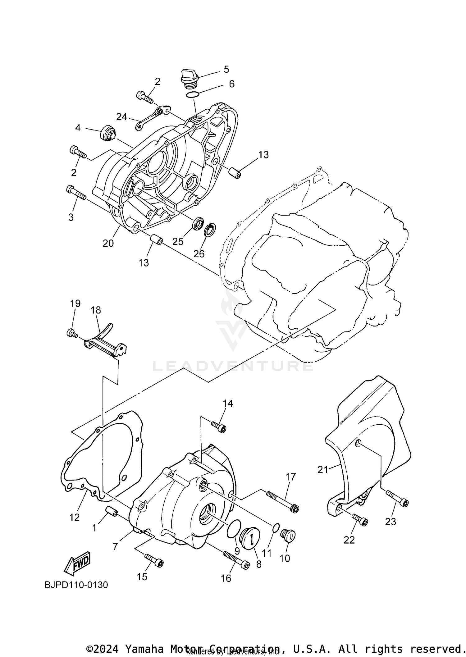 CRANKCASE COVER 1