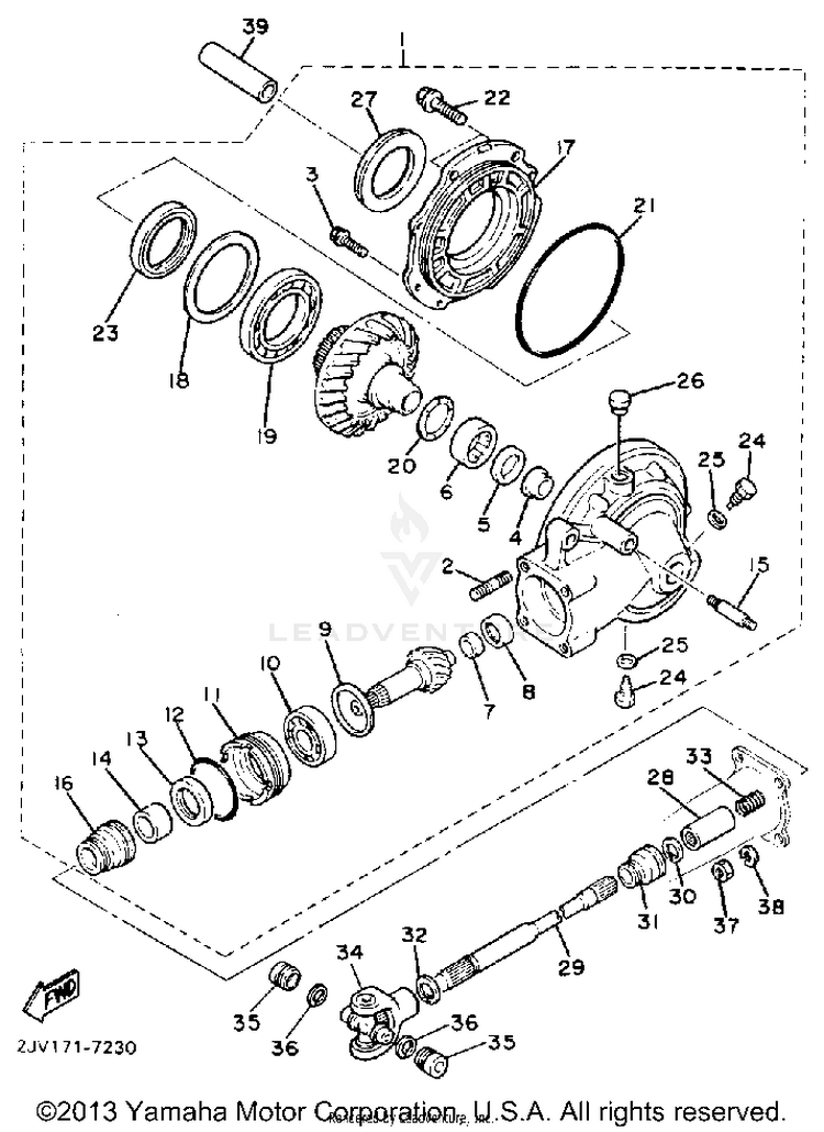 Drive Shaft Schematic