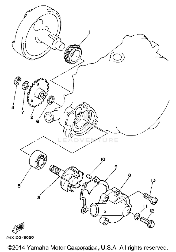 Water Pump Schematic
