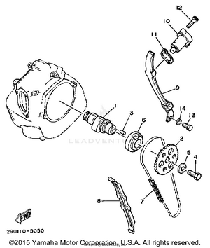Camshaft - Chain Schematic