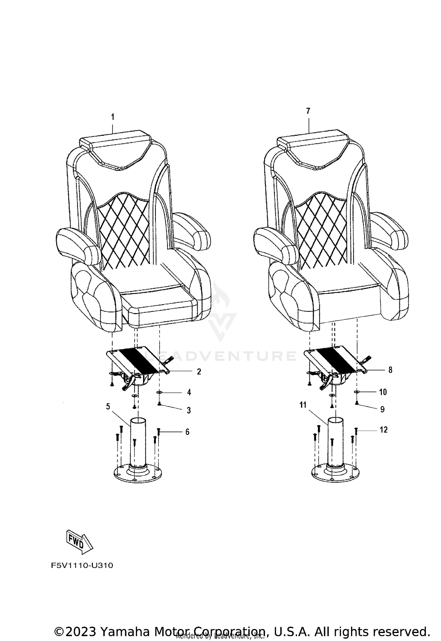 SWIVEL SEAT