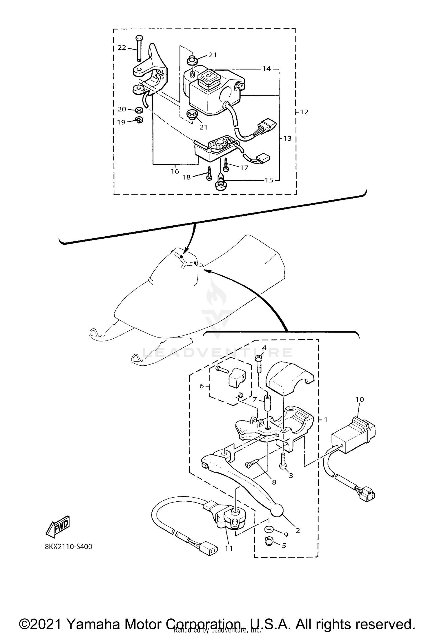HANDLE SWITCH & LEVER