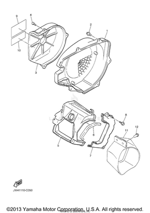 Air Shroud Fan Schematic