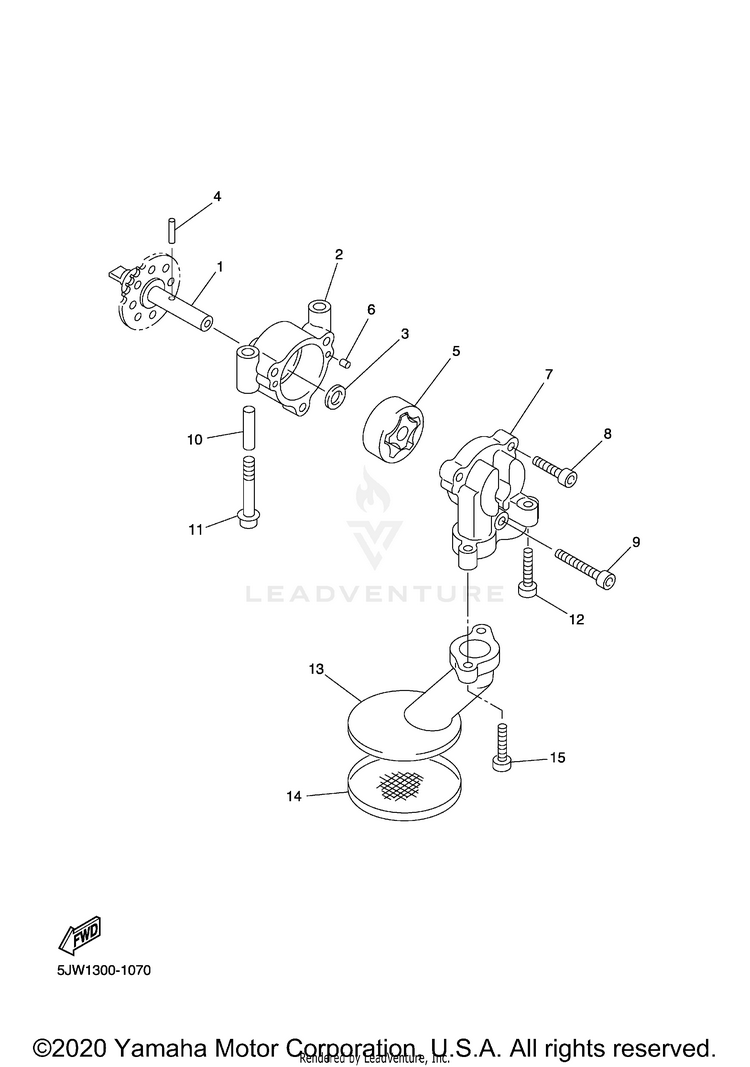 Oil Pump Schematic