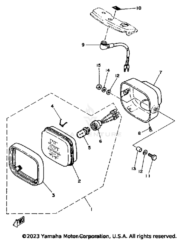 Headlight Schematic