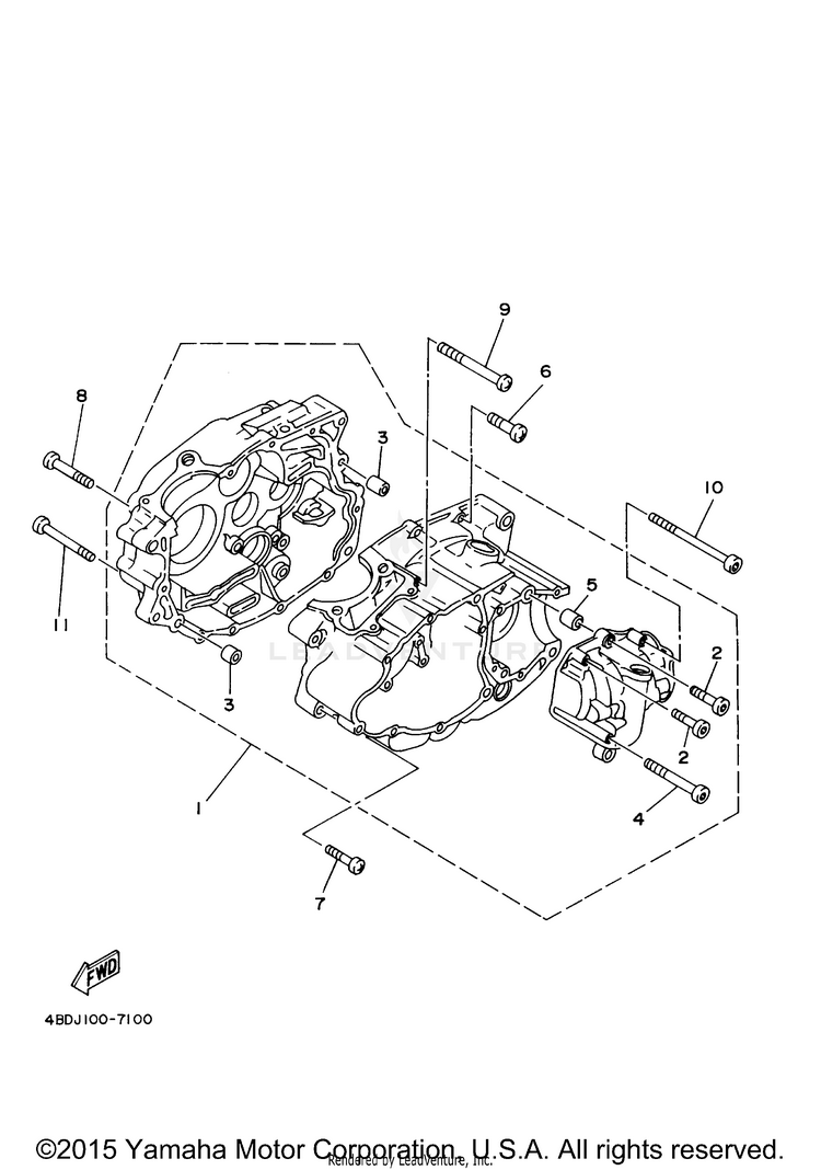 Crankcase Schematic