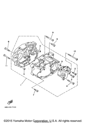 Crankcase Schematic