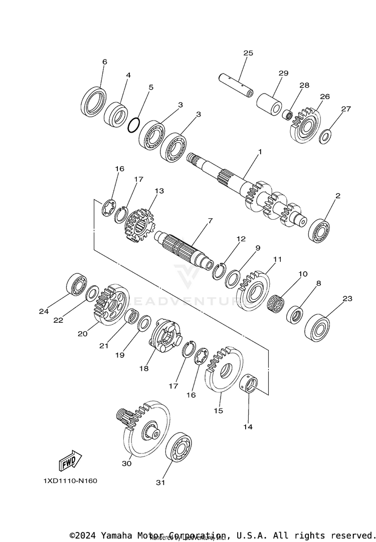 Transmission Schematic