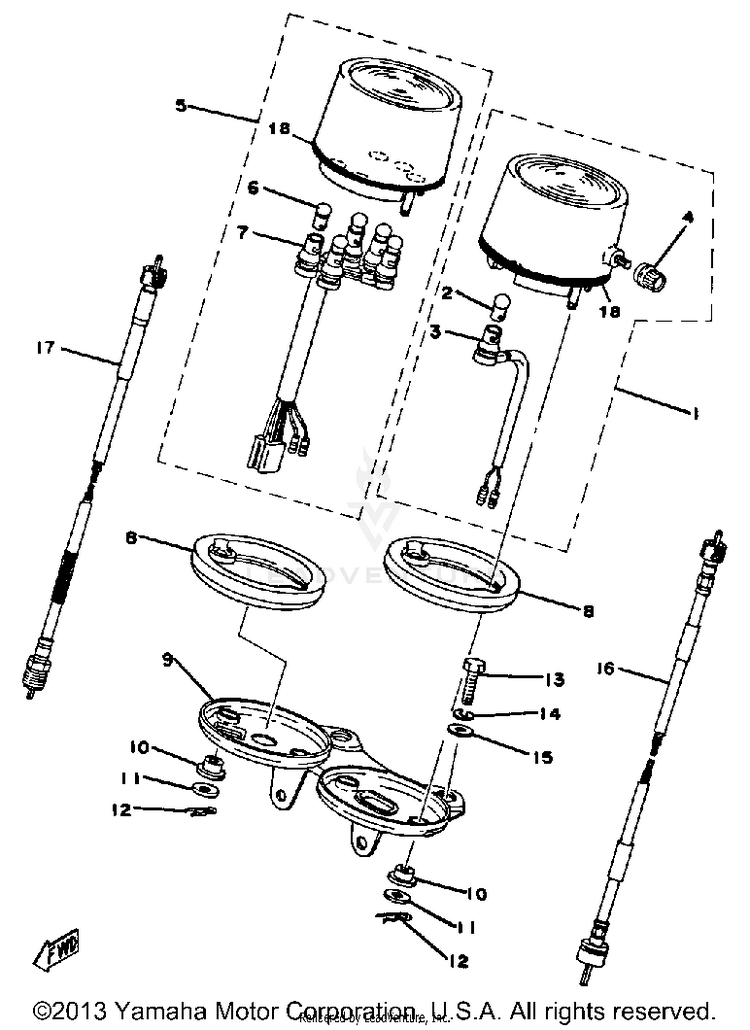 Speedometer Tachometer Schematic