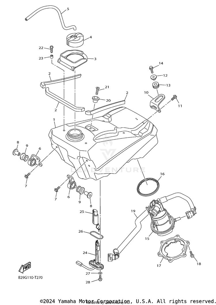 Fuel Tank Schematic