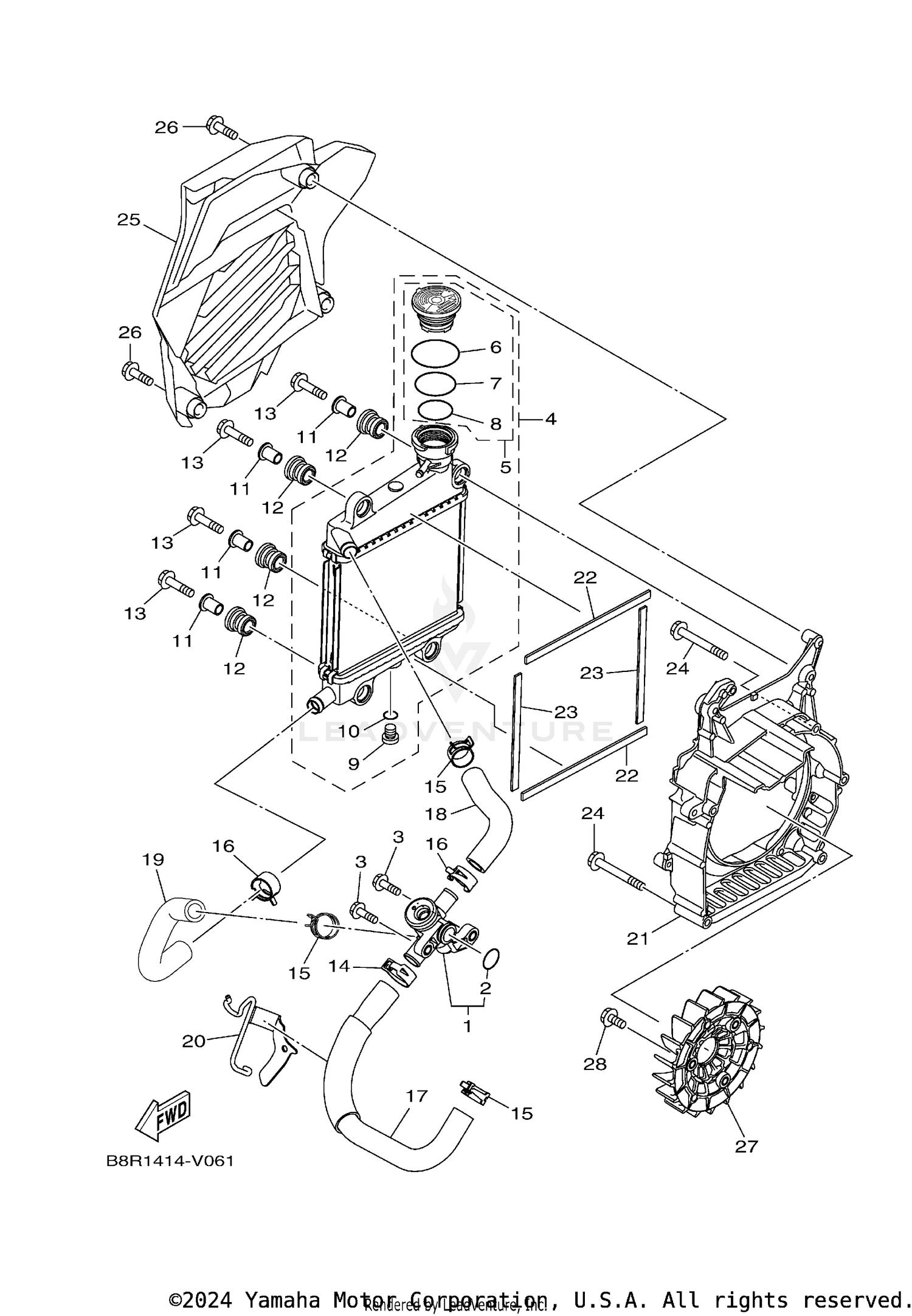 RADIATOR & HOSE