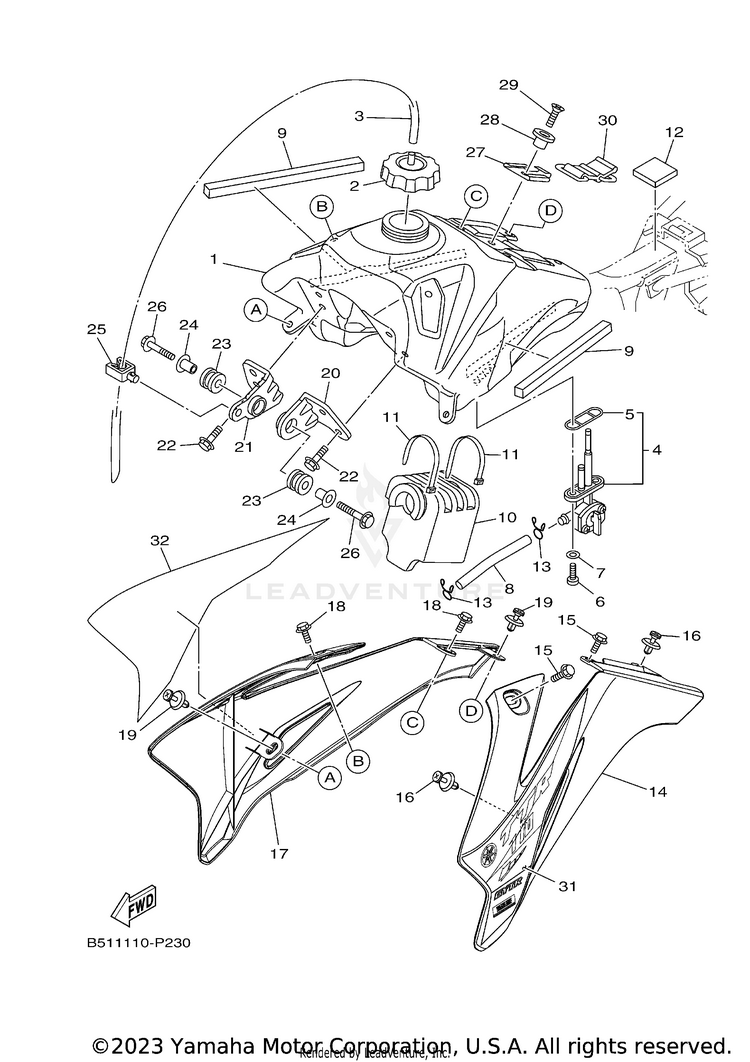 Fuel Tank Schematic
