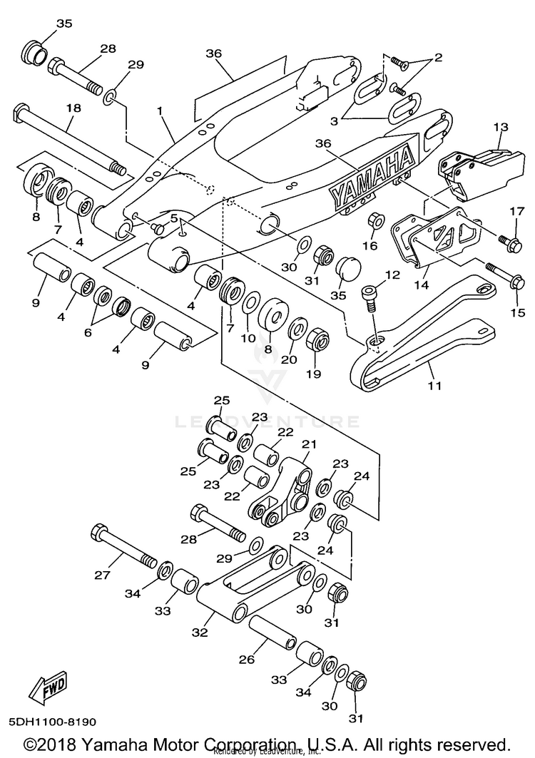 Rear Arm Schematic