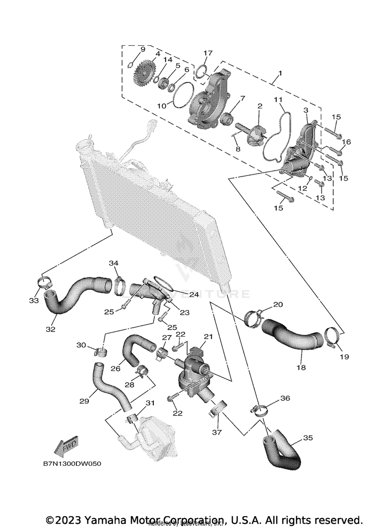 Water Pump Schematic