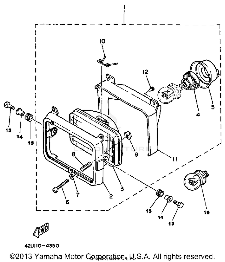 Headlight Schematic