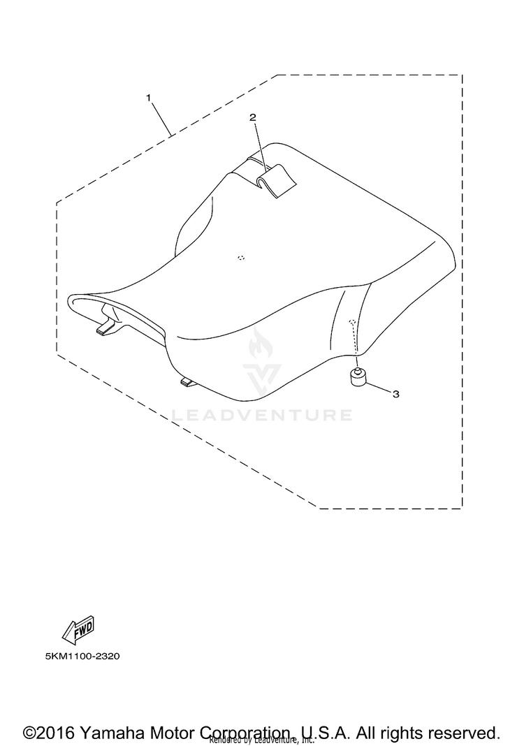 Seat GRIZZLY 660 - YFM66FAT - 2005 Schematic