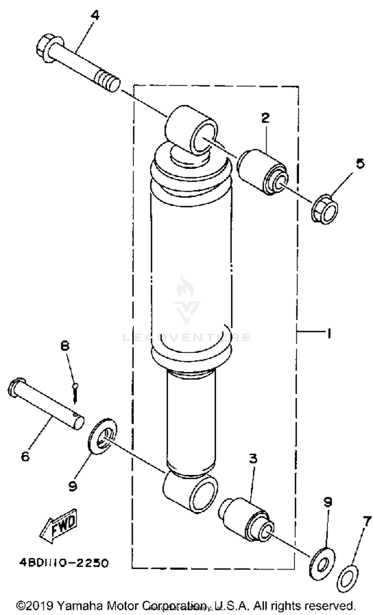 Rear Shocks Schematic