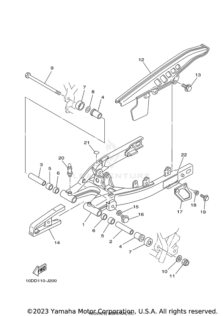 Rear Arm Schematic
