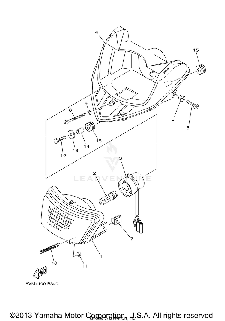 Headlight Schematic