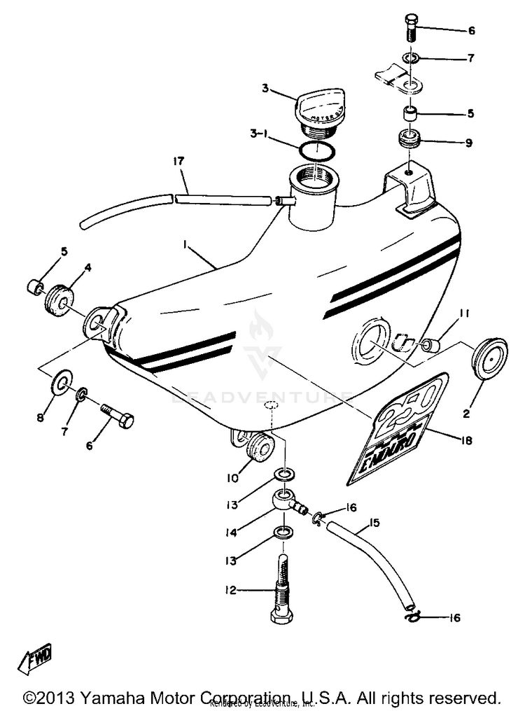 Oil Tank Schematic