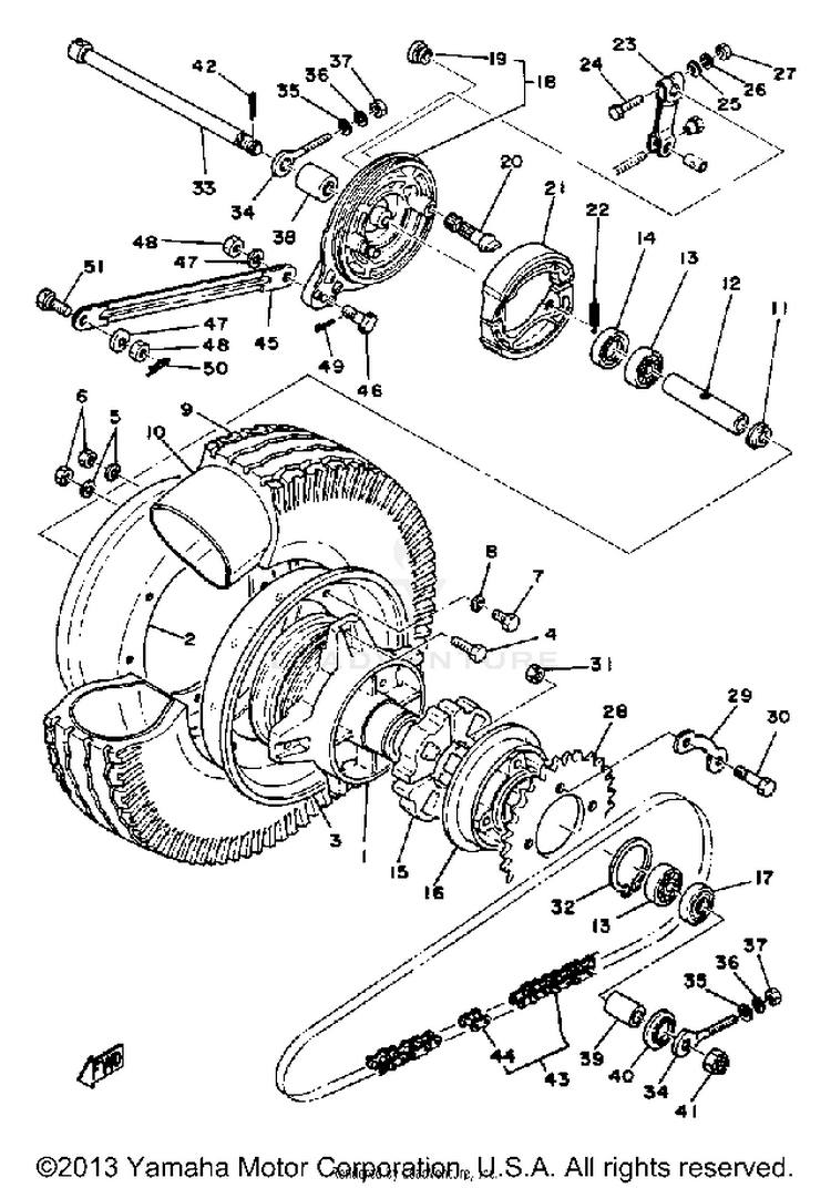 Rear Wheel Schematic