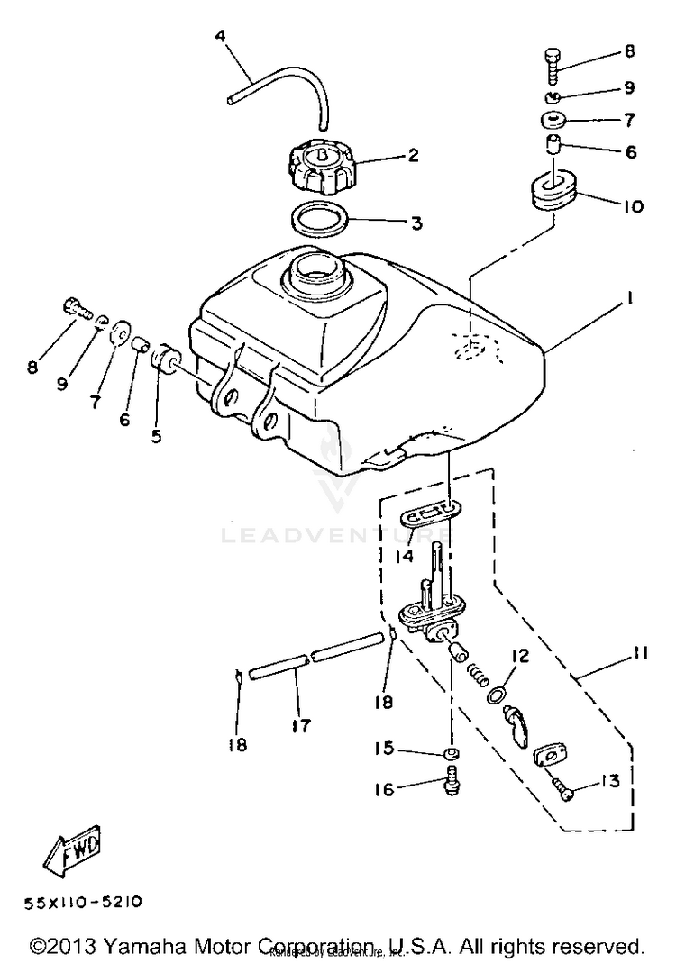 Fule Tank Schematic