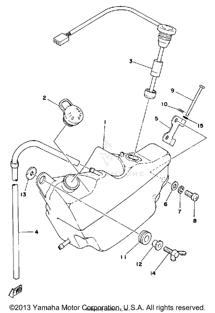 Oiltank Schematic