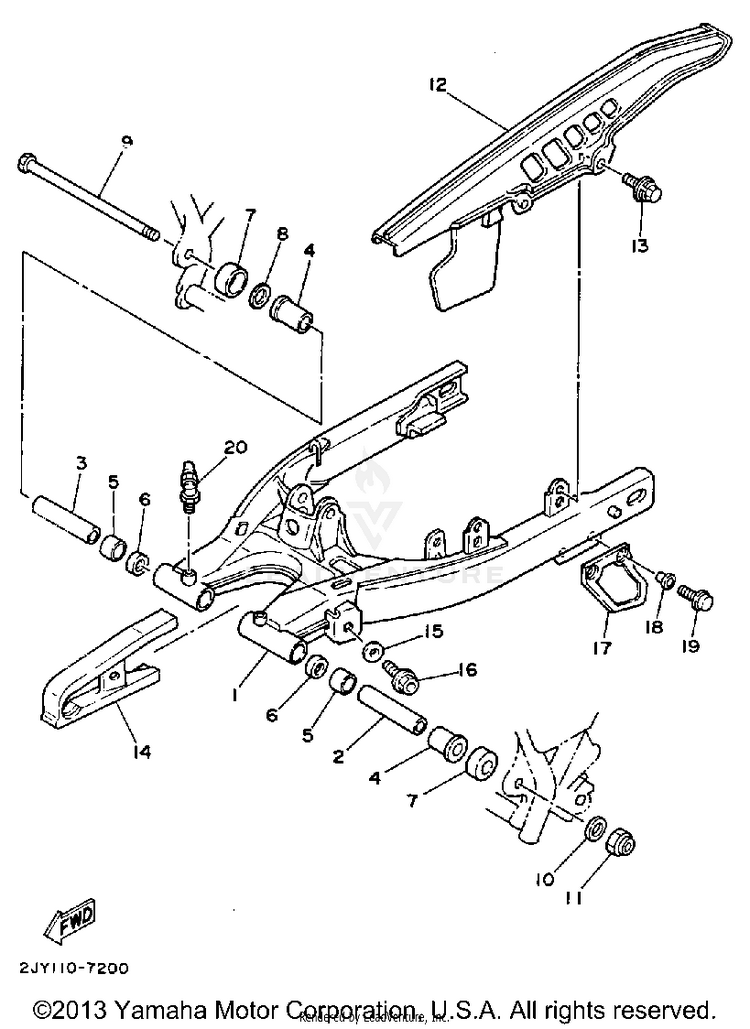 Swing Arm Schematic