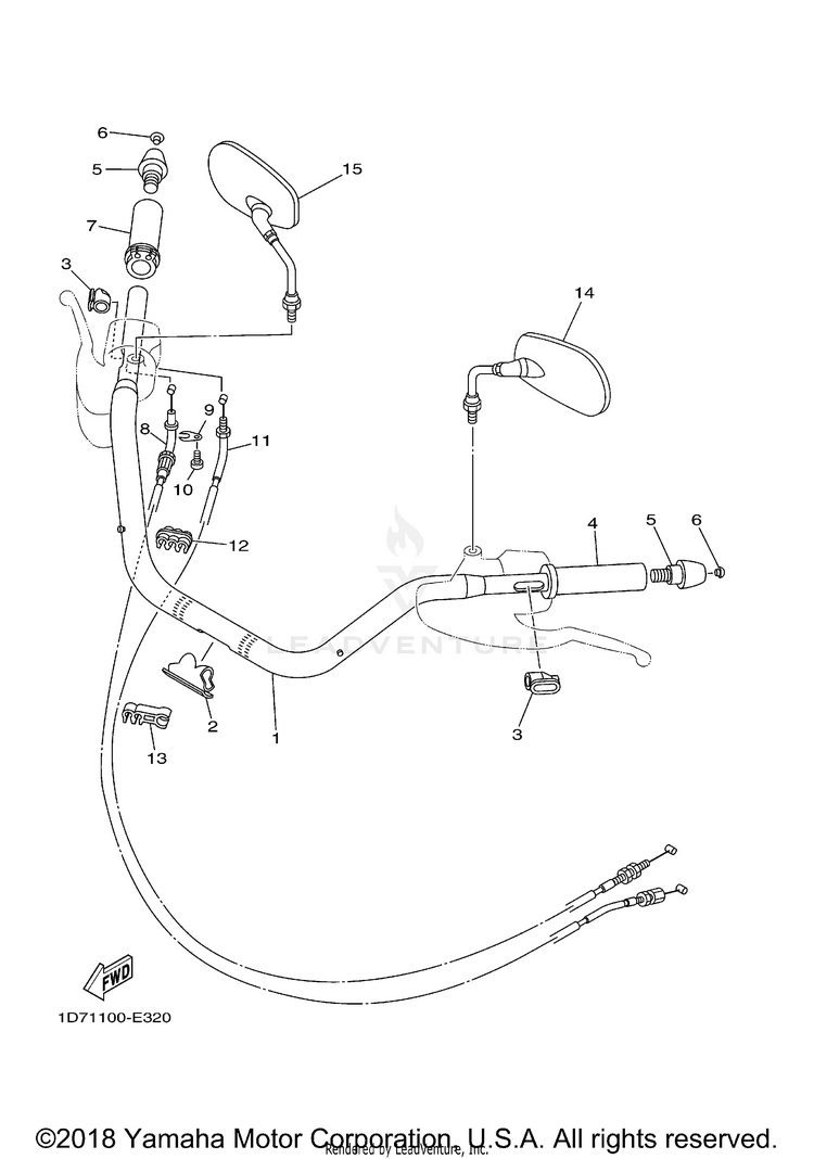 Steering Handle Cable Schematic
