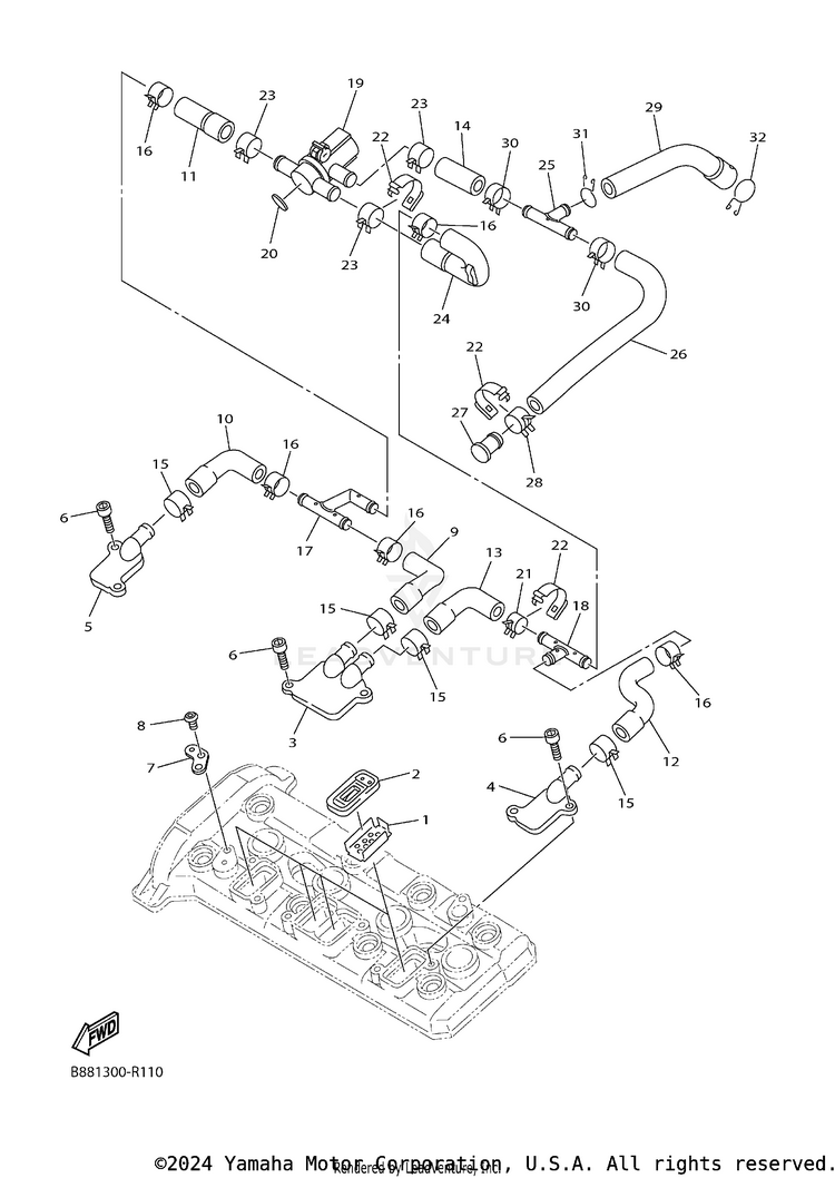 Air Induction System Schematic
