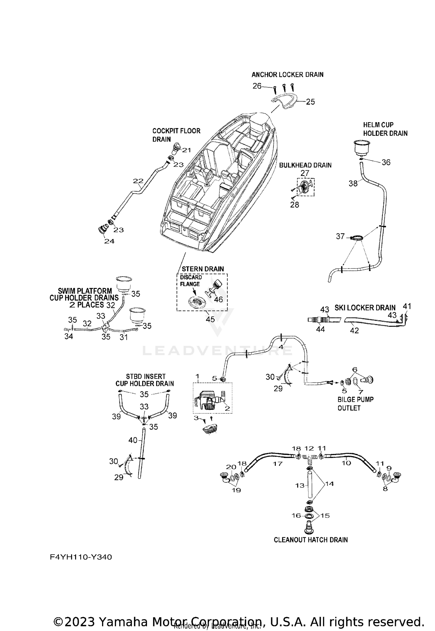 DECK DRAIN FITTINGS