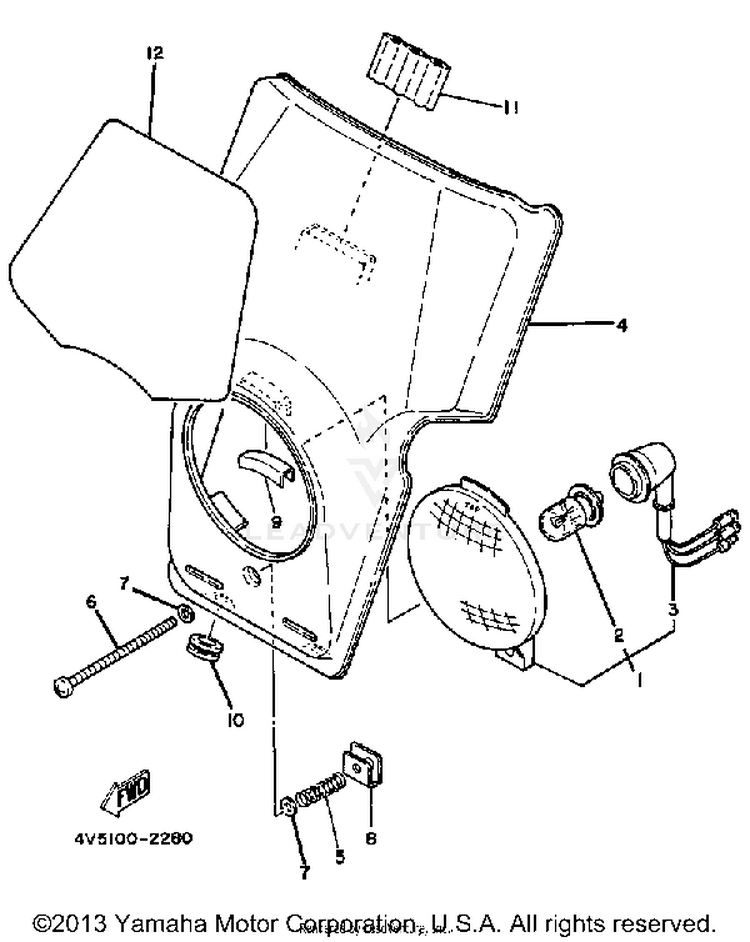 Headlight Schematic