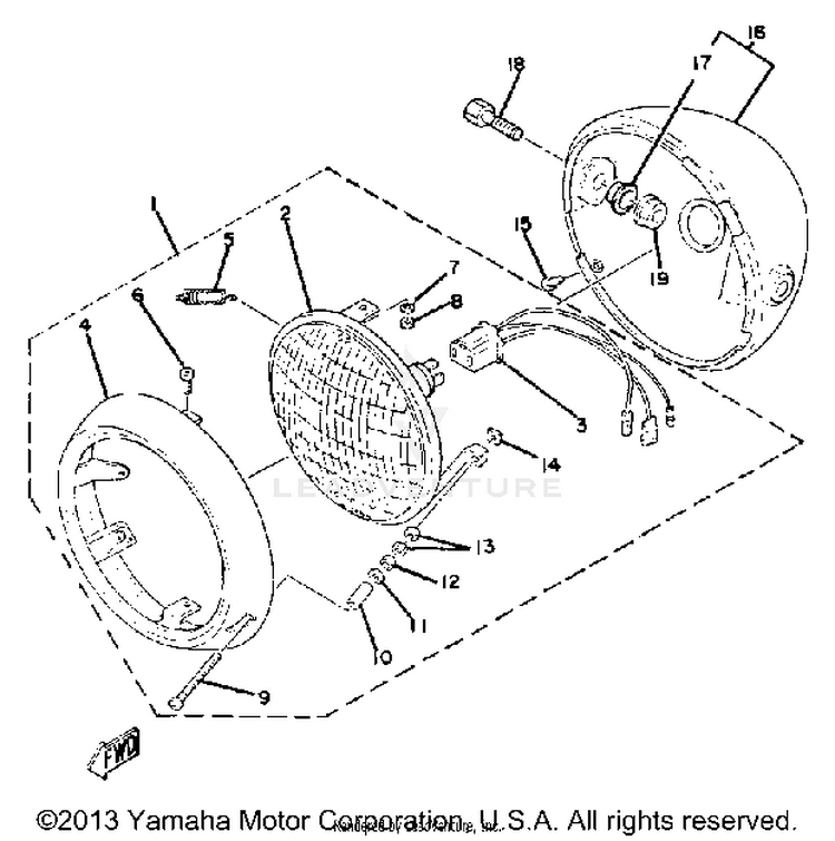 Headlight Schematic