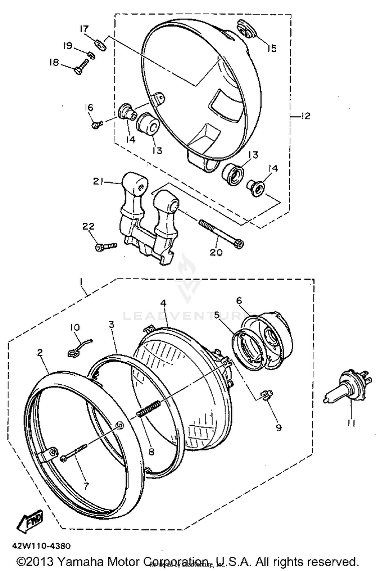 Headlight Schematic