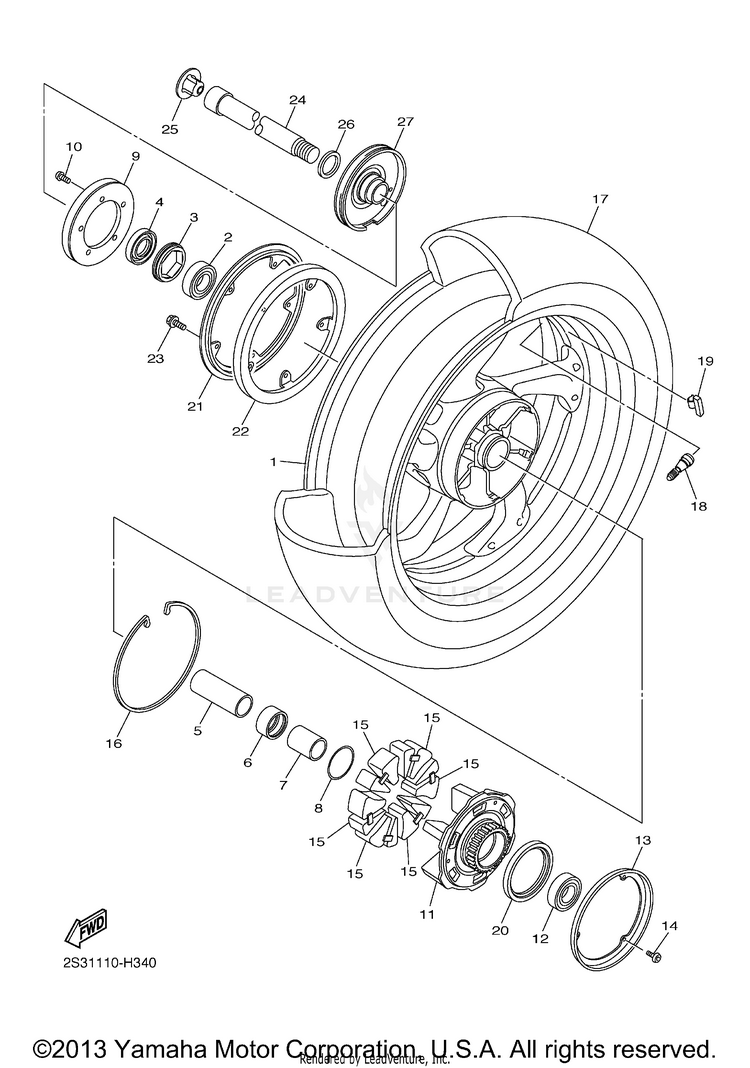 Rear Wheel Schematic