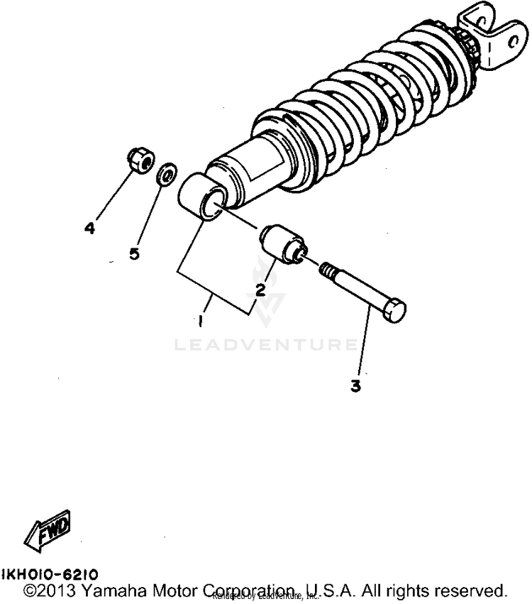 Rear Suspension Schematic